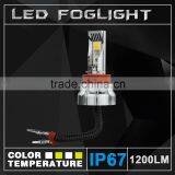 H8 Green Car LED DRL Fog Light Bulbs For Toyota Avensis