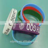 Personality Simple Blue Silicone Wristband thumbnail-1