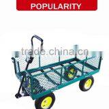 Steel Grid Garden Tool Cart