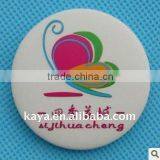 Lovely Children Rubber Badge With Flower Shape thumbnail-1