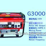 HS3000 50 hz Gasoline Power Generator
