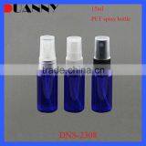WHOLESALE 15 ML PET SPRAY BOTTLES, 15 ML BOTTLE