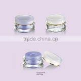 Glass Cosmetic Container Cosmetic Cream Bottles for Cosmetic Round 30g 40g