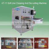 Soft Line Plastic Creasing and Die Cutting Machine