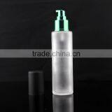 100ml Cosmetic Glass Bottle With Fancy Pump thumbnail-2