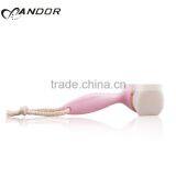 New Pink Portable Synthetic Hair Pulm Blossom Facial Cleaning Brush thumbnail-4