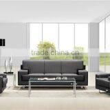 Modern Leather Sofa Set for Office