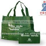 2014 China customized non woven eco shopping foldable bag (HL-1134)