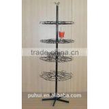 Elegant Shape Metal Floor Mugs Rack for Promotion thumbnail-5