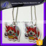 Wholesale High Quality Engraving Reflective Accessories Manufacturer Key Chain