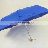 27" Auto Open and Close Aluminum Blue Big Customized Folding Golf Umbrella thumbnail-1