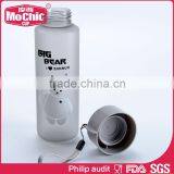 Mochic 500ml BPA Free Water Bottle for Travel / Lovely Cartoon Plastic Water Bottle, Frosted Water Bottle With Sling for Gift thumbnail-4