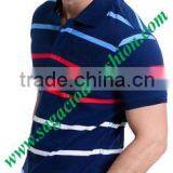 100% cotton 180 GSM yarn dyed polo shirts