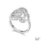 16452 Party Jewelry Jewellery Wholesale Charm Leather Ring