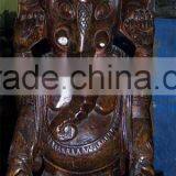 Wooden Ganesha At Buy Best Prices on India Arts Palace thumbnail-1