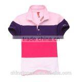 Fashion Custom Striped Colorful Cotton New Design Polo t Shirt thumbnail-2