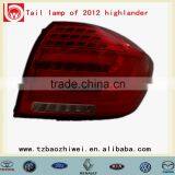 Rear LED OEM Auto Car Tail Lamp Light for Highlander 2012