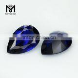 Wholesale Factory Price Pear Machine Cut 113# Loose Bule Spinel Gemstone thumbnail-2