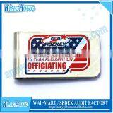 High Quality Brass America Flag Design Metal Money Clip thumbnail-1