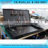 IRAN Outdoor Led Clock Time Date Temperature Sign/outdoor Led Digital Sign Board/ed Time and Temperature Signs thumbnail-2