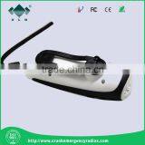 Mini Hand-cranking Wind-Up Dynamo LED Flashlight Promotion With USB Charger thumbnail-4