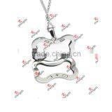 Wholesale Alloy Magnets Open Clear Dog Bone Lockets Charms Pendants (MBN51114) thumbnail-3