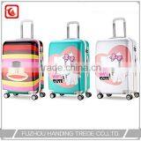 4 Wheel Hard Plastic Animal Kid Luggage , Best Hardside Carry on Luggage thumbnail-3