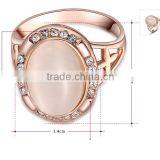 Best Price Fashion Women Enagement Crystal Stone O-Ring thumbnail-2