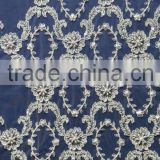 Latest design high quality bridal guipure lace fabric for wedding dress