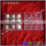 new arrival plastic clear container for egg packaging with high quality