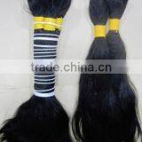 100% Unprocessed Indian Virgin Remy Human Hair Extension/bulk thumbnail-5