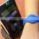New RFID Silicone Wristband NFC Tag Suit for Business Card From Rifull