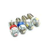 T4W BA9S 5 SMD 5630 5730 LED 5SMD 5LED License Plate Lights Instrument Lights Interior Bulbs DC 12V thumbnail-6