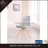 Cheap Plastic Furniture Design Wooden Leg Dinning Room Chair thumbnail-6