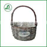 Rustic Willow Woven Planter Basket thumbnail-1