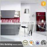 High Gloss Grey Lacquer Kitchen Cabinets