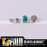 Manufacturer Price Copper Apparel Shoes Decorative Shoes Rivet thumbnail-1