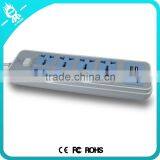 Universal UL/BS/AUS/GS 2 Pin Socket Electrical Socket 3 Usb Power Socket Strip