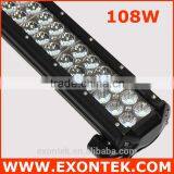 Best Selling Led Headlight 108W Flood Spot Combo Beam Waterproof 4x4 Led Light Bar 108W Prompt Shipment