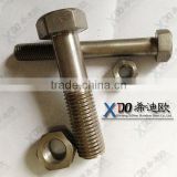 Alloy 59/N06059 stainless steel fastener hex bolts M20 alloy926 /1.4529