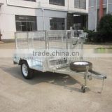 2015 Winch Tilt Cage Trailer With Spare Wheel