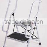 Rubber Feet Best Selling 2 Step Ladder With Handrails