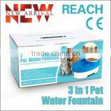 Newest 3 in 1 Featured Dog Drinking Water Fountain thumbnail-4