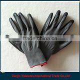 Nylon Lined Black Latex Palm Gloves thumbnail-5