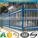 High quality PVC coated short wrought iron fence(China factory)