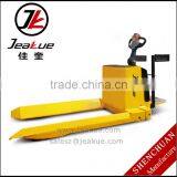 CE ISO High Quality 1.5T Scroll Full Electric Pallet Truck thumbnail-1