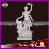 Marble Woman and Boy Statue Outdoor thumbnail-1