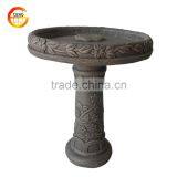 Hand-made Concrete Bird Feeder for Garden Decoration thumbnail-6