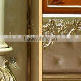 European Style Luxury Decorative Cabinet, Parquet Pattern Solid Wood Cupboard, Nice Carving Living Room Cabinet (BF01-ML046) thumbnail-5