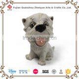 Lovely Resin White Dog Statue thumbnail-1
